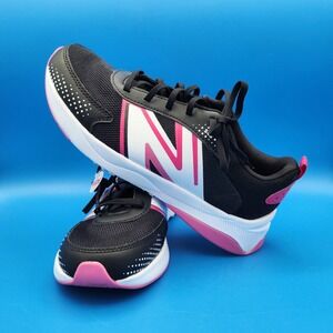 New Balance 545 Black Pink White Wide Running Shoes GK545PB1 Kids Size 4.5W